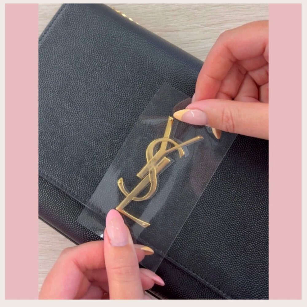 Saint Laurent Medium Kate Logo protector sticker
